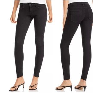 MOTHER The Looker Slim Jeans Model Spy in Black 28